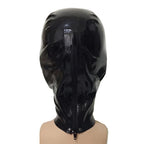 Black Latex Hood – Beginner-Friendly BDSM Design