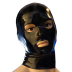 Black Latex Hood – Beginner-Friendly BDSM Design