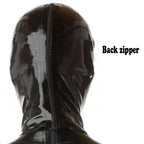 Black Latex Hood – Large Eye & Mouth Openings
