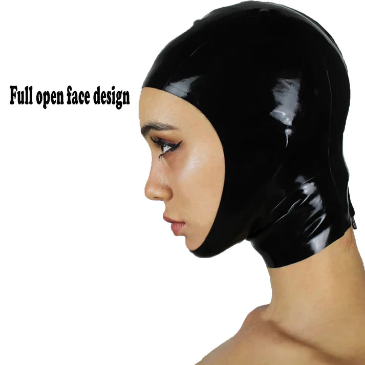 Full Open Face Latex Mask – Makeup-Friendly Seduction