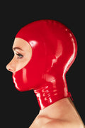Latex Hood– Closed Mouth with Open Eyes & Nostril Cutouts