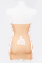 Mannequin Latex strapless tube dress