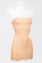 Mannequin Latex strapless tube dress