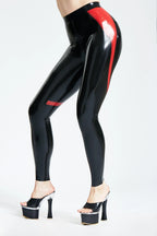 Black Hippy Latex Leggings