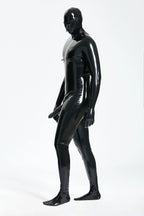 Black Male 'Hammam' Total Body Latex Catsuit With Sheath
