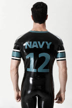 Black Male Latex Sportsman No. 12 T-Shirt