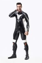 Black Male 'Moto-Elite' Latex Catsuit