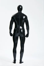 Dark Blue Male Standard 'Gimp' Fully-Enclosed Latex Catsuit