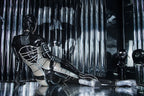 Black 'Heloise' Hooded Latex Catsuit