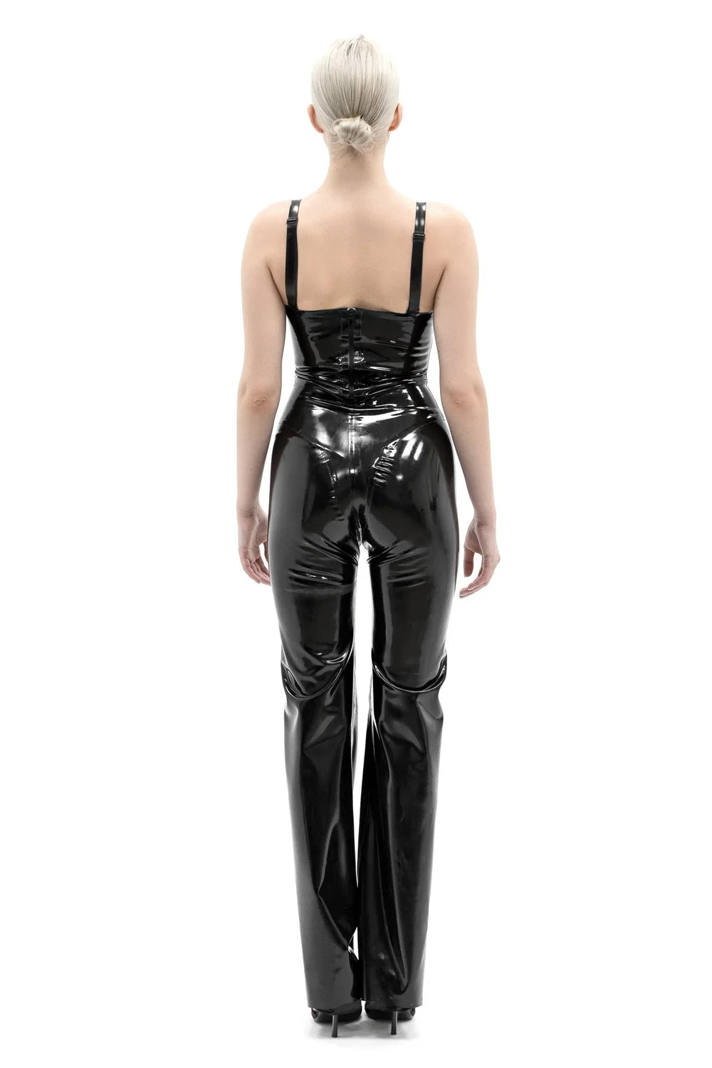 Latex Catsuit Zoe — Monowire Support, Adjustable Straps & Front Leg Cutouts