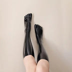 Latex Rubber Unisex Five-Finger Toe Stockings