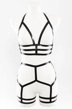 Latex Strap Lingerie Set — Elastic, Clasp-Free & Fully Bespoke