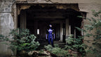Black Male 'Alvanor' Super Hero Latex Catsuit
