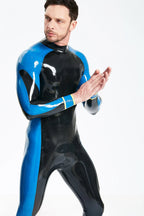 Black Male 'Comfort Zone' Latex Catsuit