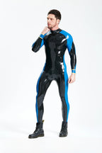 Black Male 'Comfort Zone' Latex Catsuit