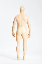 Male 'Dilly-Dolly' Gimp Latex Suit