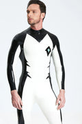 Pure White Male 'Eye Of Sauron' Latex Catsuit
