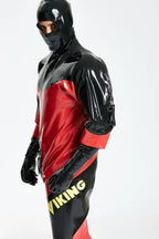 Red Male Heavy Duty Latex Viking Latex Drysuit