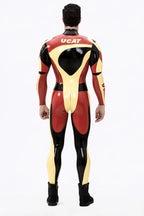 Red Male 'Moto-Pronto' Latex Catsuit