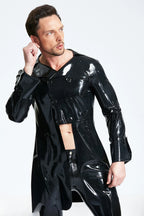 Black Male Latex 'Musketeer' Style Formal