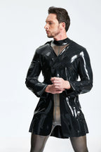 Black Male Latex 'Musketeer' Style Formal