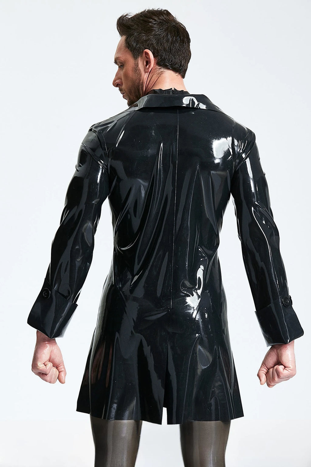 Black Male Latex 'Musketeer' Style Formal