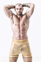 Translucent Natural Male Natural Latex Elasticated Panties