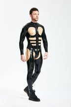 Black Male 'Orion' Latex Catsuit