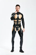 Black Male 'Orion' Latex Catsuit