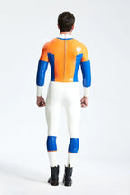 Orange Male 'Outfielder' Latex Latex Catsuit