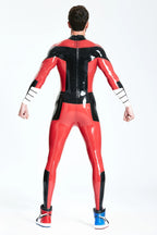 Black Male 'Saddle Rider' Latex Catsuit