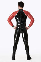 Black Male 'Take Two' Latex Catsuit