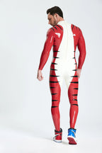 White Male 'Tigris' Latex Catsuit