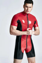 Male Two-Tones Latex Surfsuit