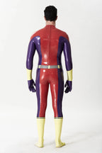 Red Male 'U-Man' Super Hero Latex Catsuit with Gloves & Feet