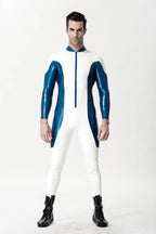 White Male 'Upper Class' Latex Catsuit