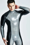 Male 'Wingspan' Back Zipper Latex Catsuit