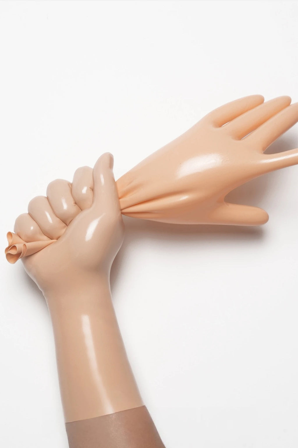 Mannequin Classic Short Molded Latex Gloves