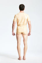 Mannequin Male 'Mommy's Boy' Neck Entry Latex Sleepsuit