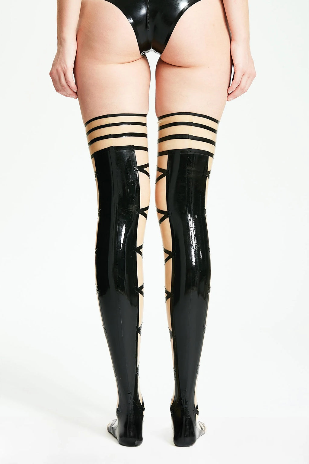 Maypole' Latex Stockings