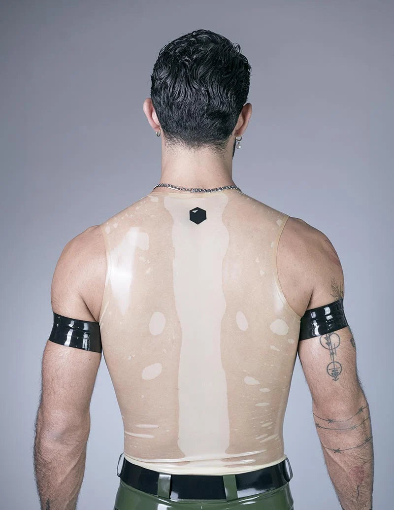 Men's Translucent Natural Latex Tank Top