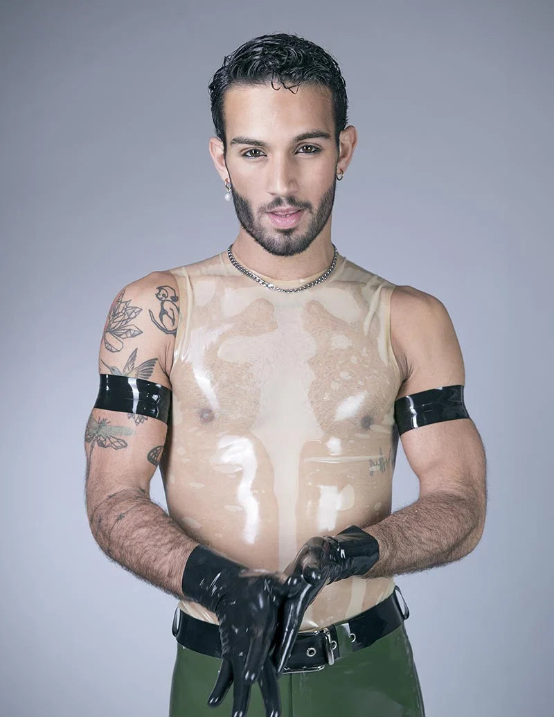 Men's Translucent Natural Latex Tank Top