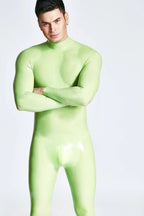 Metallic Rose Male 'Sleekness' Basic Neck Entry Latex Catsuit