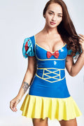 Middle Blue  'Fairytale Princess' Latex Mini Dress