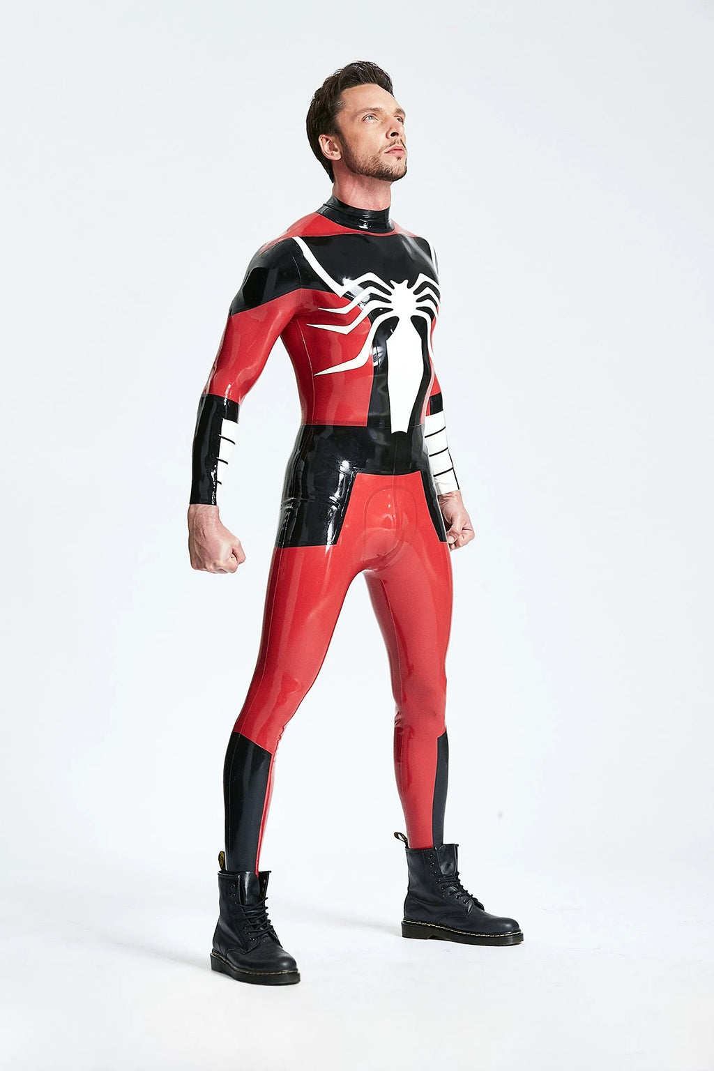 RedMale 'Arachnid' Back Zip Latex Catsuit