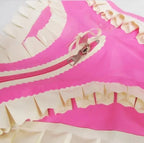 Sissy Pink Lockable Maid Latex Briefs