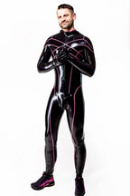 Slick and Hooded Latex Suit