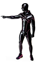 Slick and Hooded Latex Suit