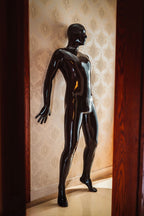 Male 'Stealth' Two-pieces Fully-Enclosed Latex Catsuit