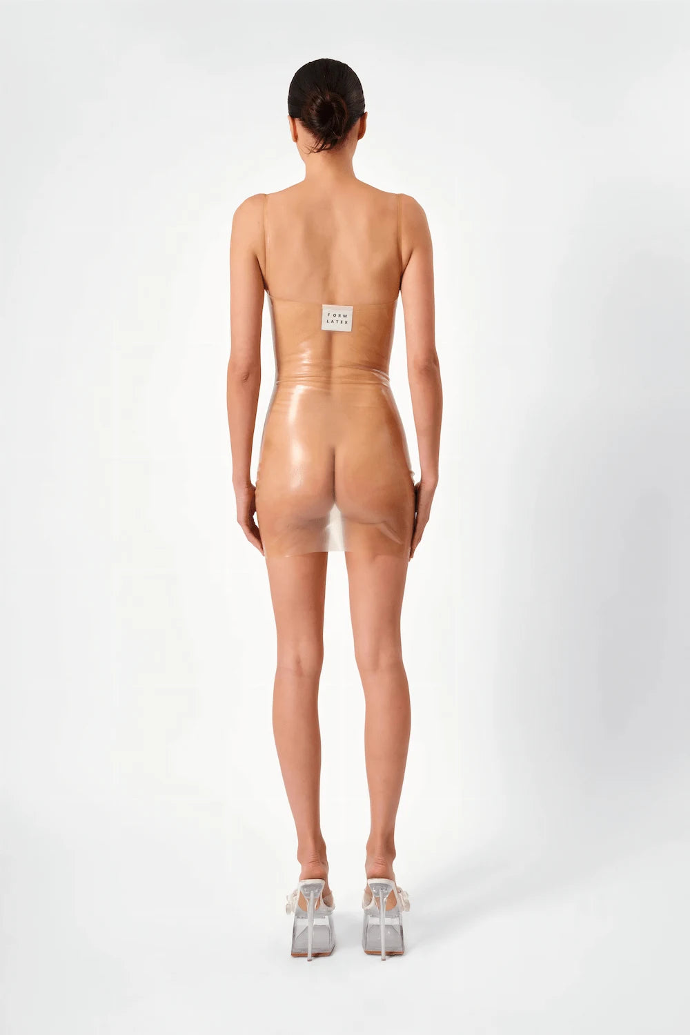 Translucent Natural Invisible Latex Dress